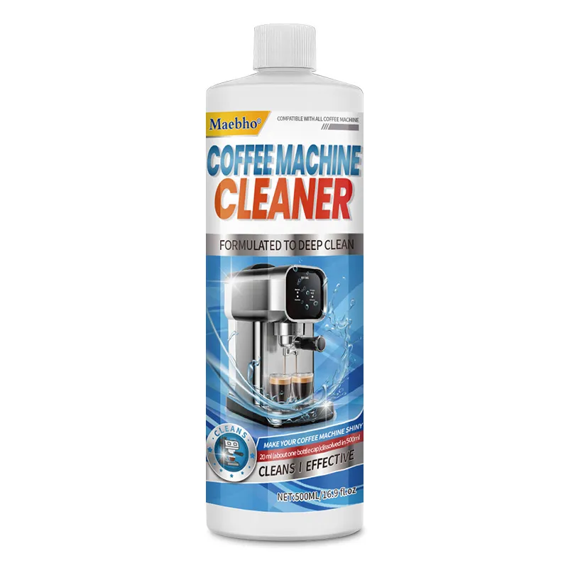 Coffee Machine Descaler Liquid 500ml – Removes Limescale & Coffee Stains, Appliance Cleaner Solution